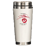 EoS Travel Mug with Red & Black Insignia